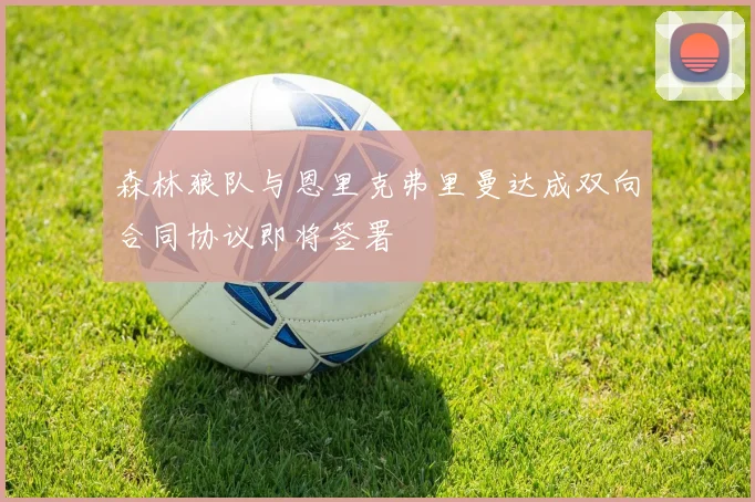 森林狼队与恩里克弗里曼达成双向合同协议即将签署